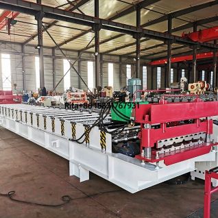 PLC Controlled Professional Steel Sheet Maker IBR Roof Sheet Making Machine Price from Verified Supplier