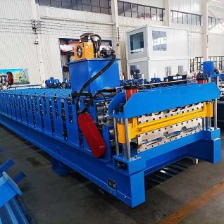 High Speed Two Layer Roof and Wall Panel Roll Forming Machine for Sale
