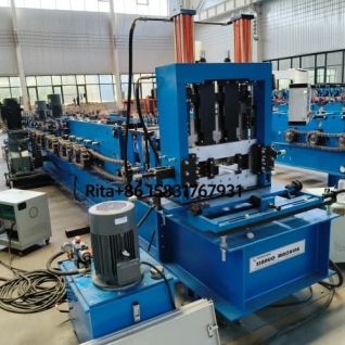 High Stability How to Choose Full Automatic Change Size Model C Purlin Roll Forming Machine for Sale