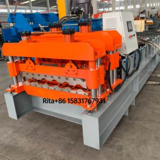 Smart Automatic Metal Roof Sheet Glazed Tile Making Machine 2026 New Design with After-Sales Service
