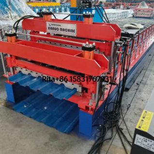 CE Certification Automatic Two Layer Roofing Sheet Roll Forming Machine for Sale
