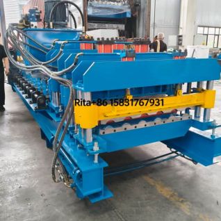 Customiazed High Speed Metal Roof Glazed Tile Making Machine Price with Automatic PLC Control