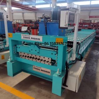CE Certified Corrugated Roof Roll Forming Machine Factory Direct Sale