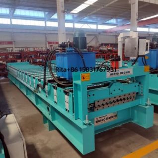 Global Popular Corrugated Roof Sheet Roll Forming Machine for Sale