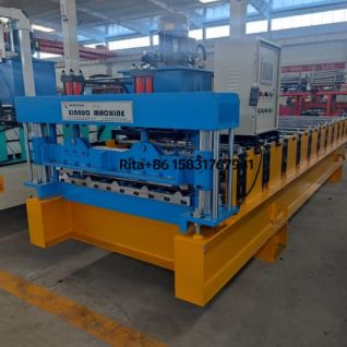 Trapezoidal Roof Roll Forming Machine CE Certified
