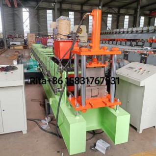 K Style Gutter Roll Forming Machine for Galvanized Aluminum Seamless Gutters