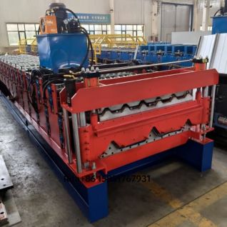 High Speed Double Deck Machine for Metal Roofing