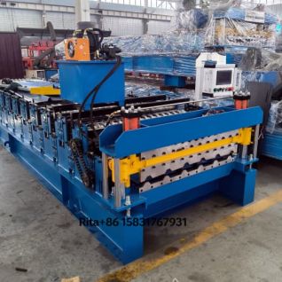PLC Controlled Double Deck Machine for Construction