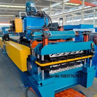 Customizable Double Deck Machine for Metal Profiles