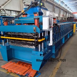 High-Efficiency Double Layer Roll Forming Machine for Metal Roofing & Wall Panels