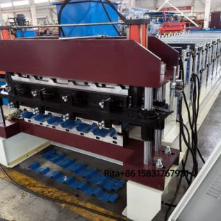 Metal Cladding Double Layer Forming Machine