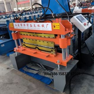 Double Layer Machine for Steel Roof Panels