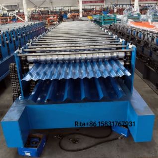 Semi-Automatic Double Deck Machine for Steel Panels