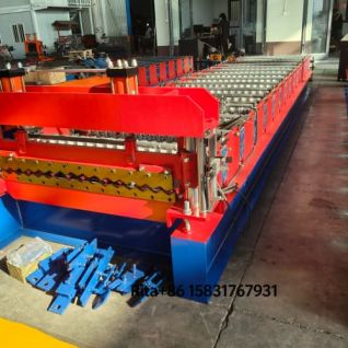 Galvanized Steel Corrugated Roof Sheet Making Machine 