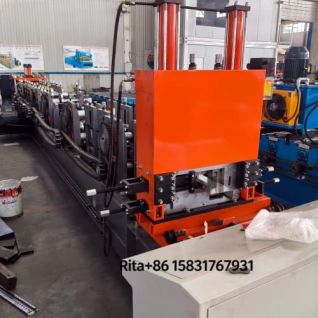 C Z Purlin Roll Forming Machine with PLC Control System 